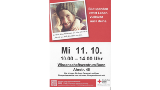 DRK Blutspende im Wissenschaftszentrum