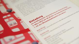 Einladungskarte Margot Berger